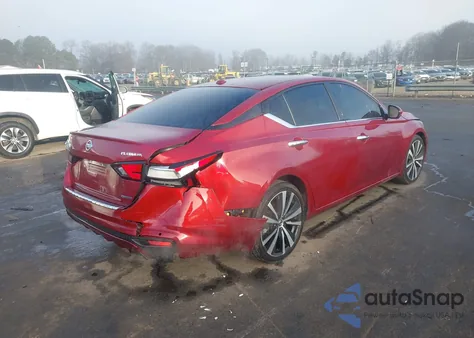 2020 Nissan Altima Platinum Vc-Turbo Fwd z USA, uszkodzony, nr VIN 1N4AL4FV1LC185657